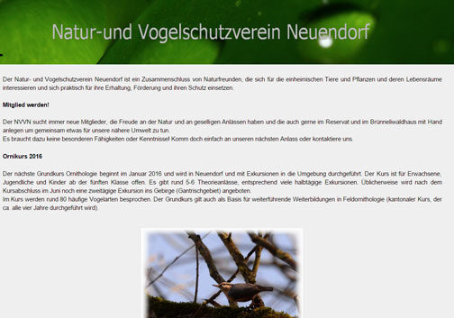 Natur-und Vogelschutzverein Neuendorf